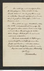 Nachlass Franz Steindachner, Brief von Franz Liechtenstern an Franz Steindachner (27.03.1881), Inv.Nr. 303.03, Seite 2